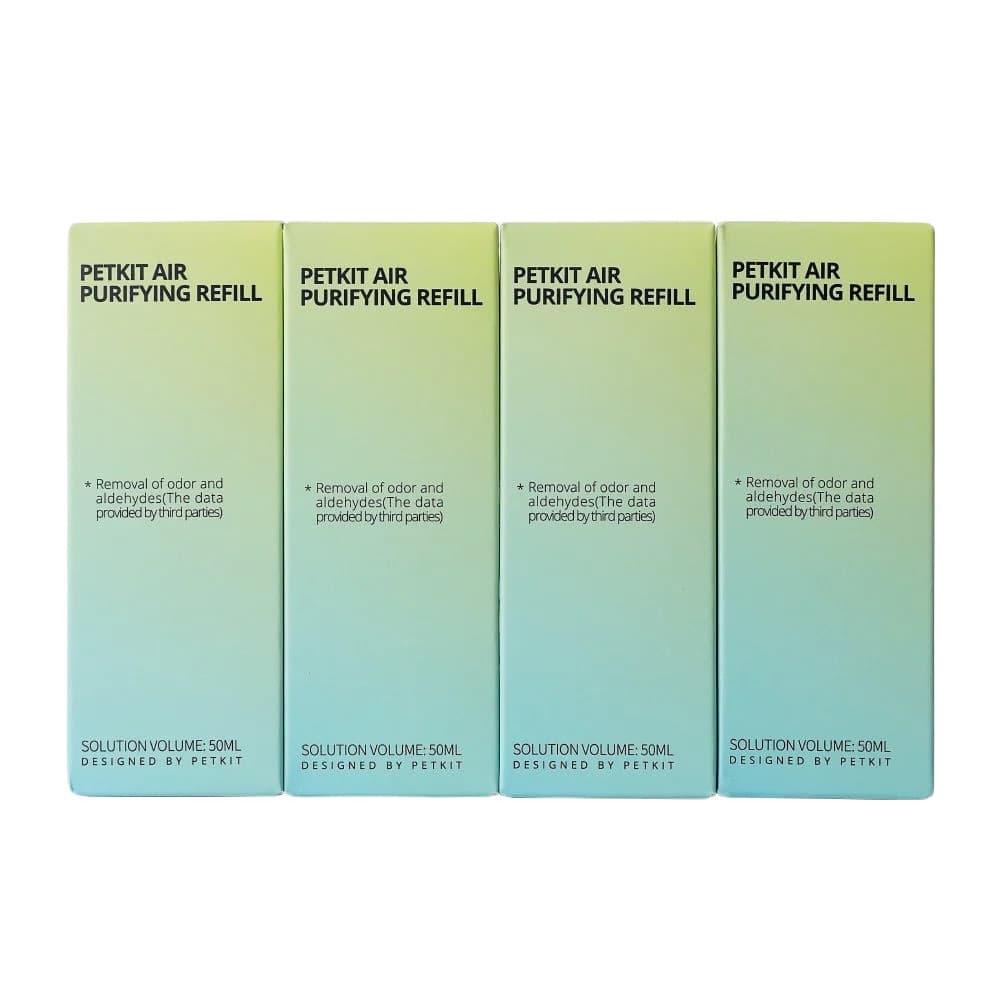 Ricarica Purificante per toilette Petkit Concentrated Air Purifying - 4 flaconi da 50 ml ciascuno (4 x 50 ml)