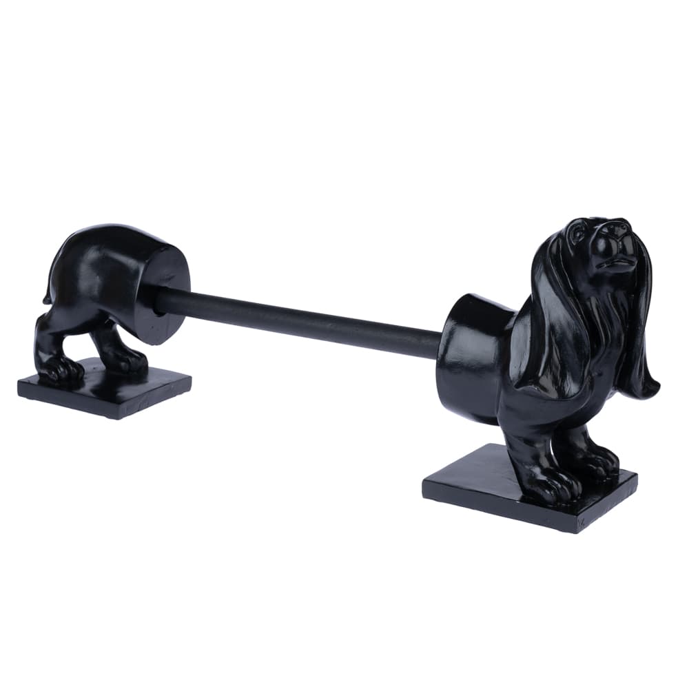 TIAKI Portarotolo da cucina "Dog" - L 50 x P 9 x H 19,5 cm