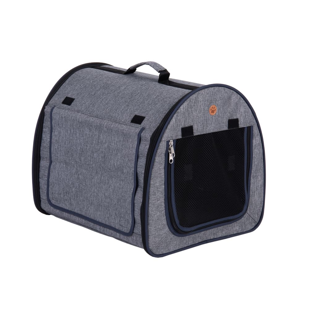 Trasportino Easy Go - S: L 48 x B 41 x H 41 cm - grigio