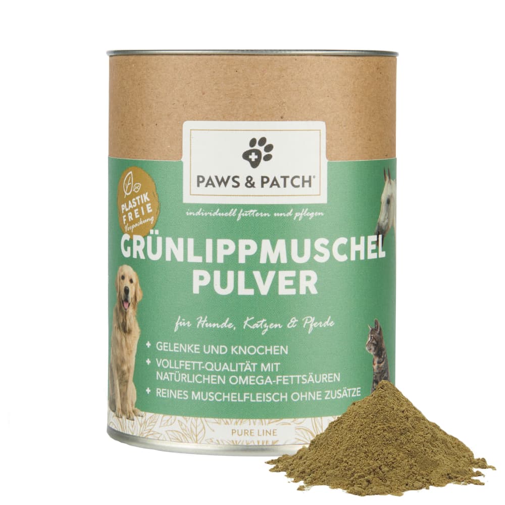 PAWS & PATCH Polvere di cozze dalle labbra verdi Complemento alimentare - 250 g