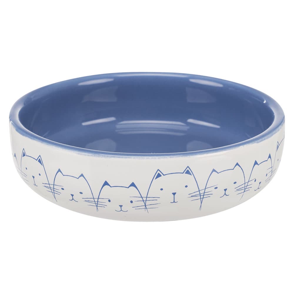 Ciotola in ceramica Trixie per gatti con il muso schiacciato - 300 ml, Ø 15 cm