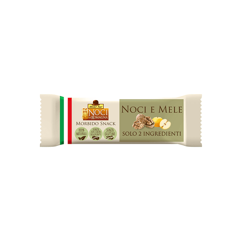 Morbido Snack Mele e Noci di Romagna - 30 g