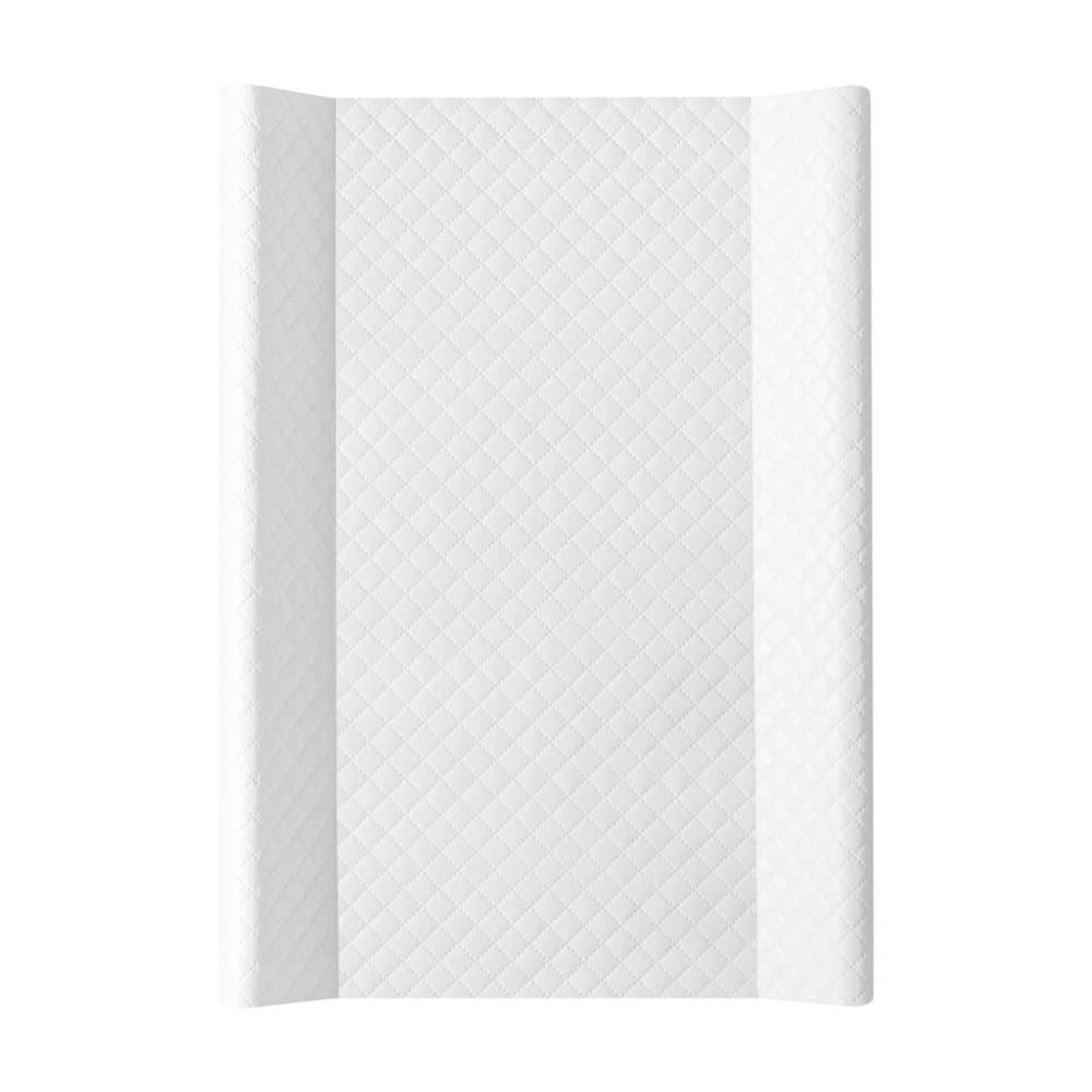 CEBA BABY Fasciatoio a 2 bordi con base rigida (50x70) Comfort Caro Bianco