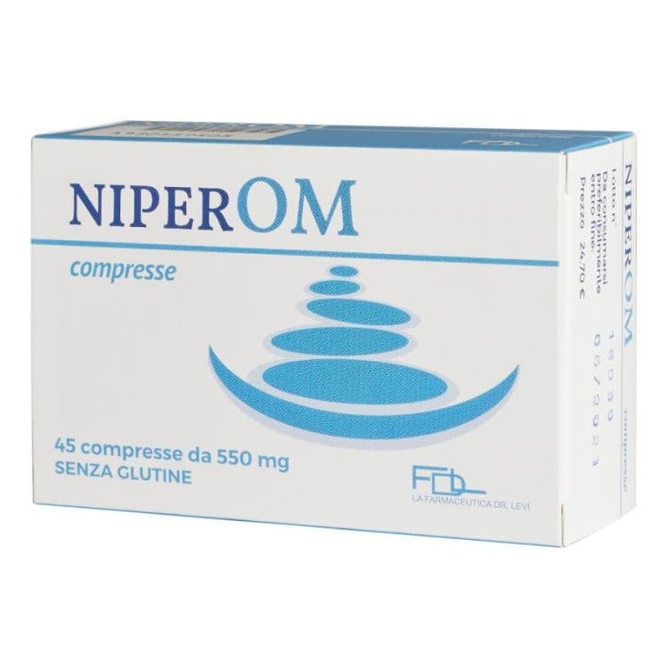 Niperom 45 Compresse - Iperomocisteinemia e Benessere Generale