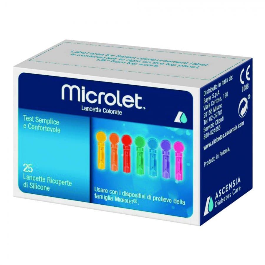 Microlet 25 Lancette - Prelievo Glicemico