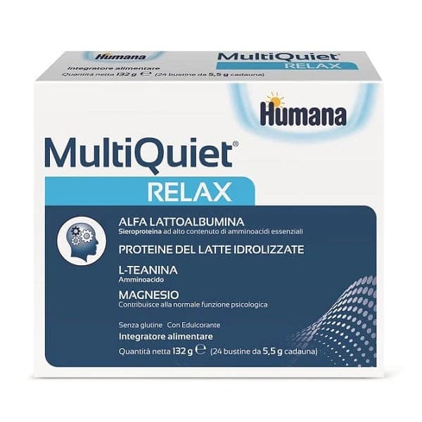 Multiquiet Relax 24 Bustine - Rilassamento e Benessere Mentale