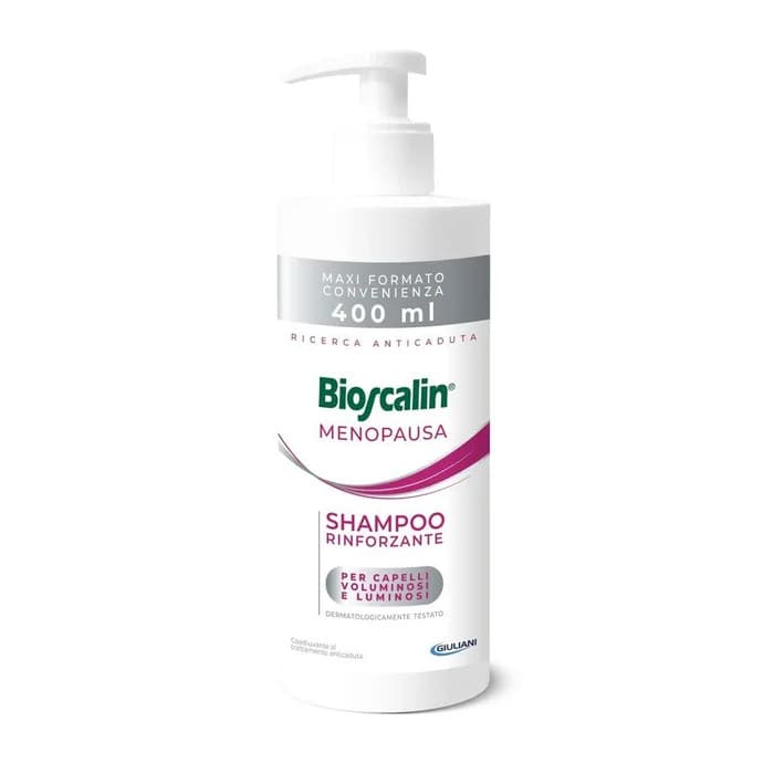 Shampoo Menopausa 400ml - Rinforzante Capelli Fragili