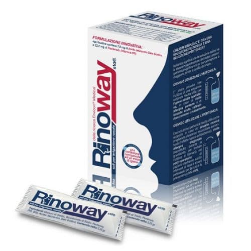 Rinoway Sali Isotonici 30 Bustine - Igiene Nasale e Allergie