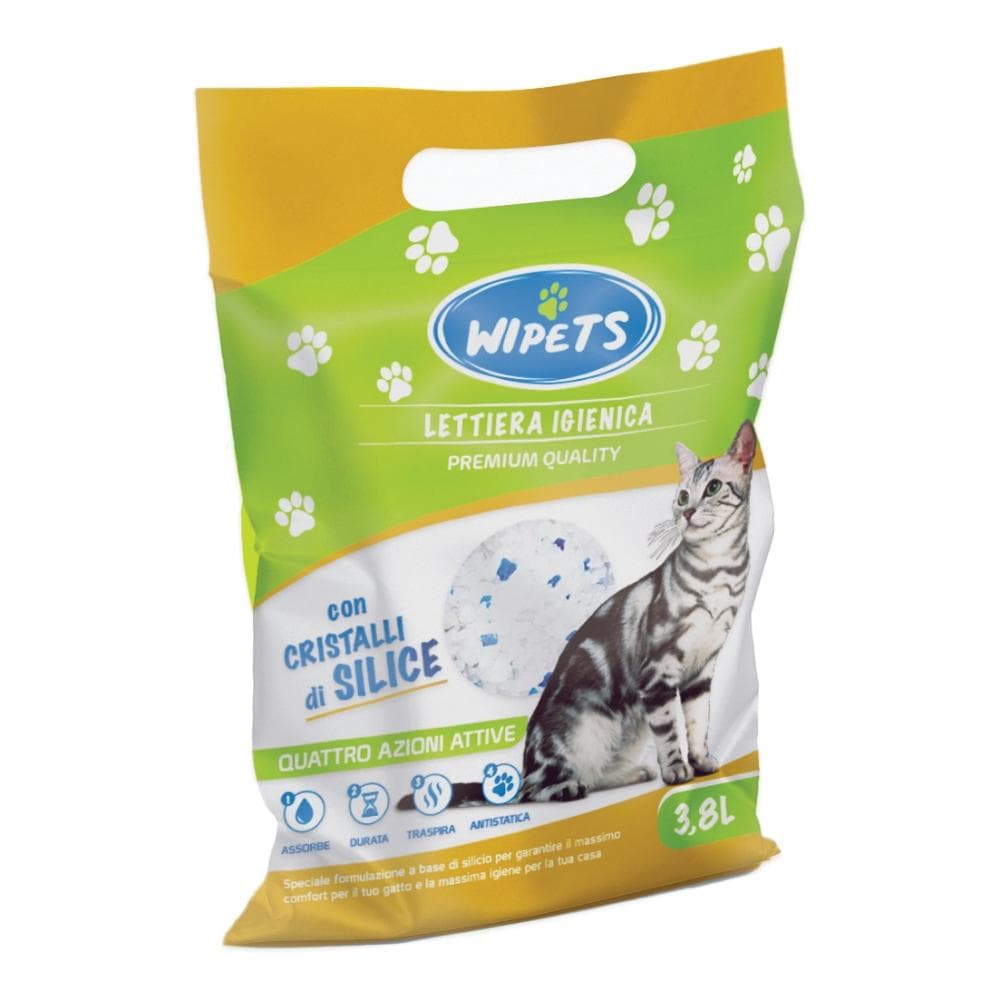 LETTIERA IGIENICA 3,8L WIPETS