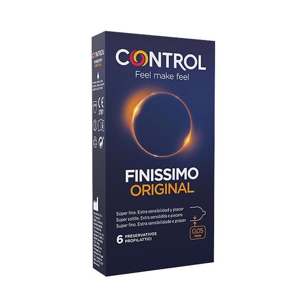 Control Preservativi Finissimo Original Xl 6 Pezzi