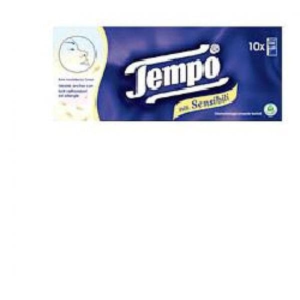 Tempo fazzoletti pelli sensibili 10x9 pezzi