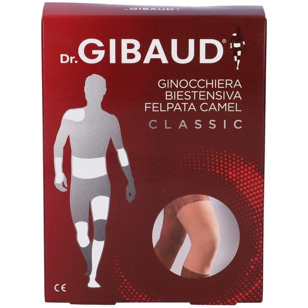Gibaud Ginocchiera in Cotone Beige Taglia 1 - Sostegno Elastico per Ginocchio