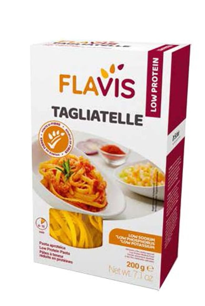 Flavis Mevalia - Tagliatelle Pasta Aproteica Confezione 200 Gr