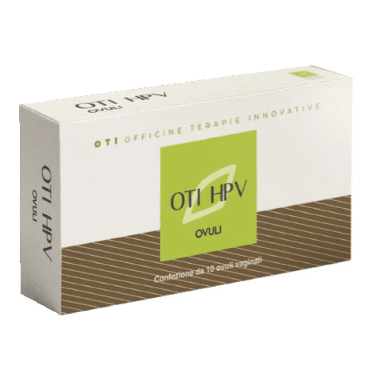OTI HPV AB Dispositivo Medico Prevenzione e Trattamento Lesioni da HPV 10 Ovuli Vaginali