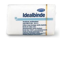 Benda Idealbinden 6x500 cm con ganci - benda elastica con clip di fissaggio