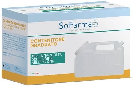 Sofarmapiù contenitore raccolta urina 24 ore 2500 ml