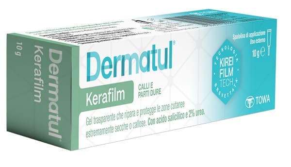 Dermatul Kerafilm 10 grammi trattamento cheratolitico per calli duroni e verruche cutanee