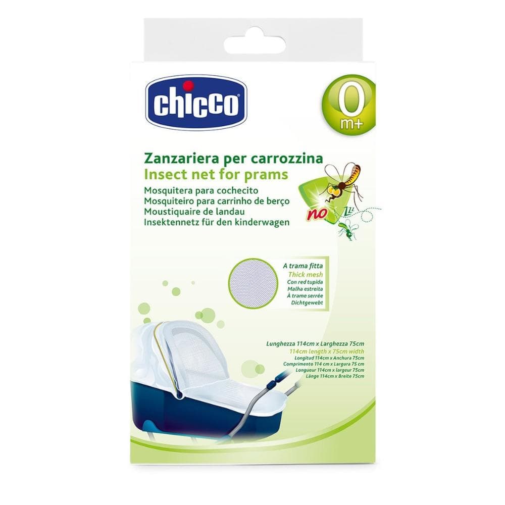 Chicco Zanza No Protezione Delicata Insetti Zanzariera Carrozzina