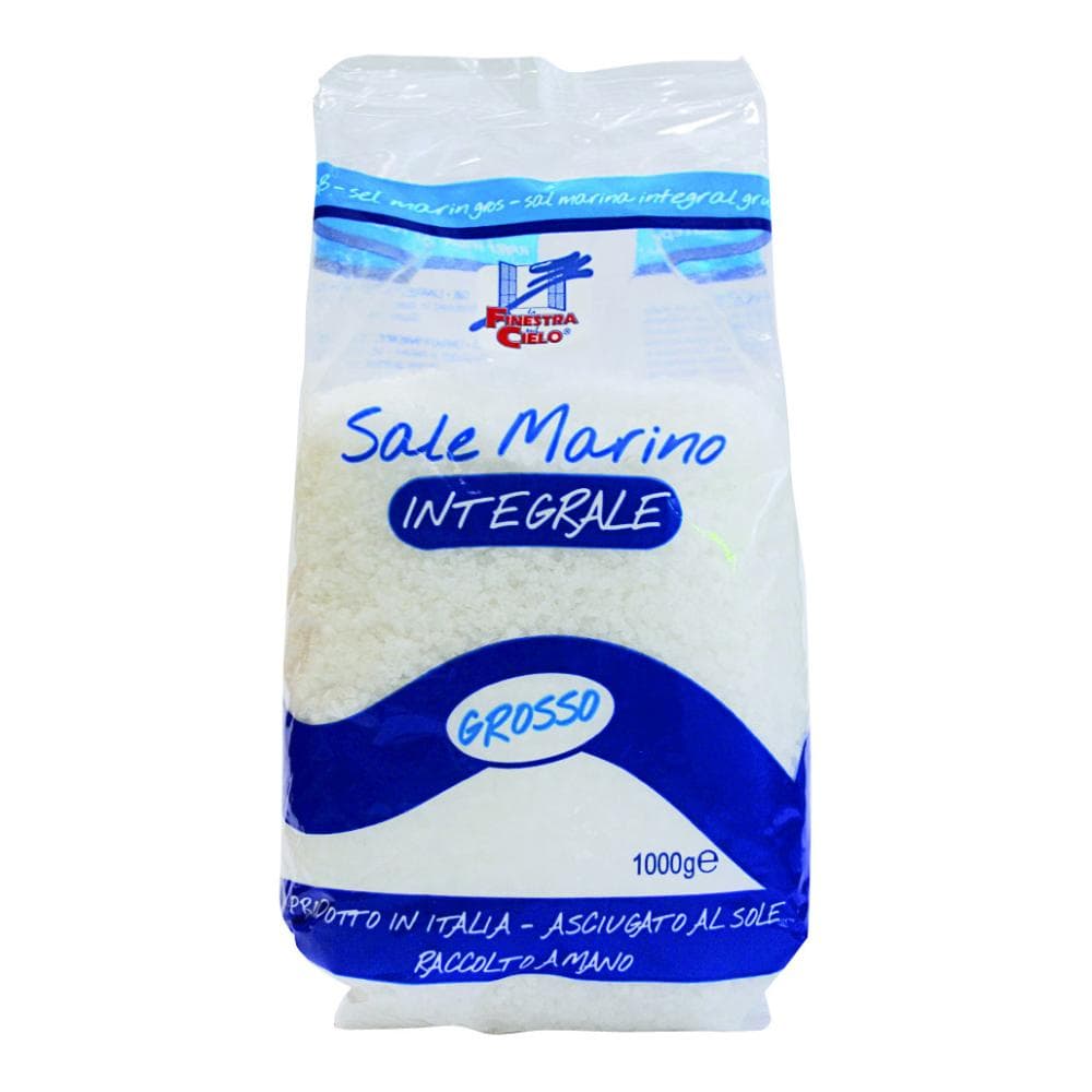 La Finestra Sul Cielo Sale Di Sicilia - Sale Marino Integrale Grosso 1Kg