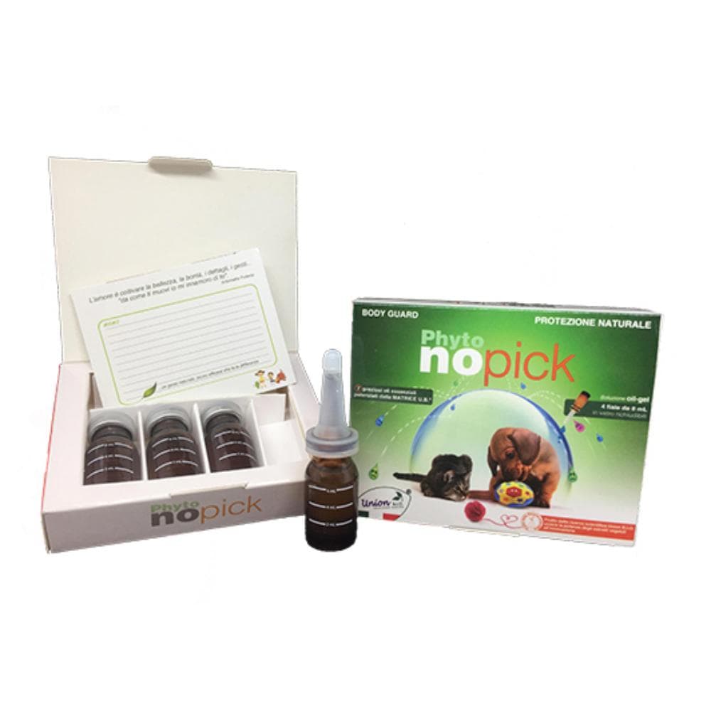 Union Bio Phytonopick Pulci E Zecche 4 Fiale Da 8 Ml