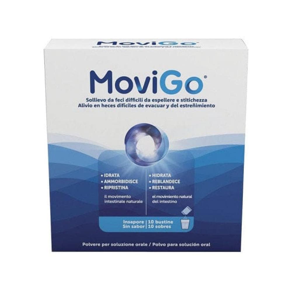 MoviGo Dispositivo Medico Trattamento Stitichezza, 10 buste