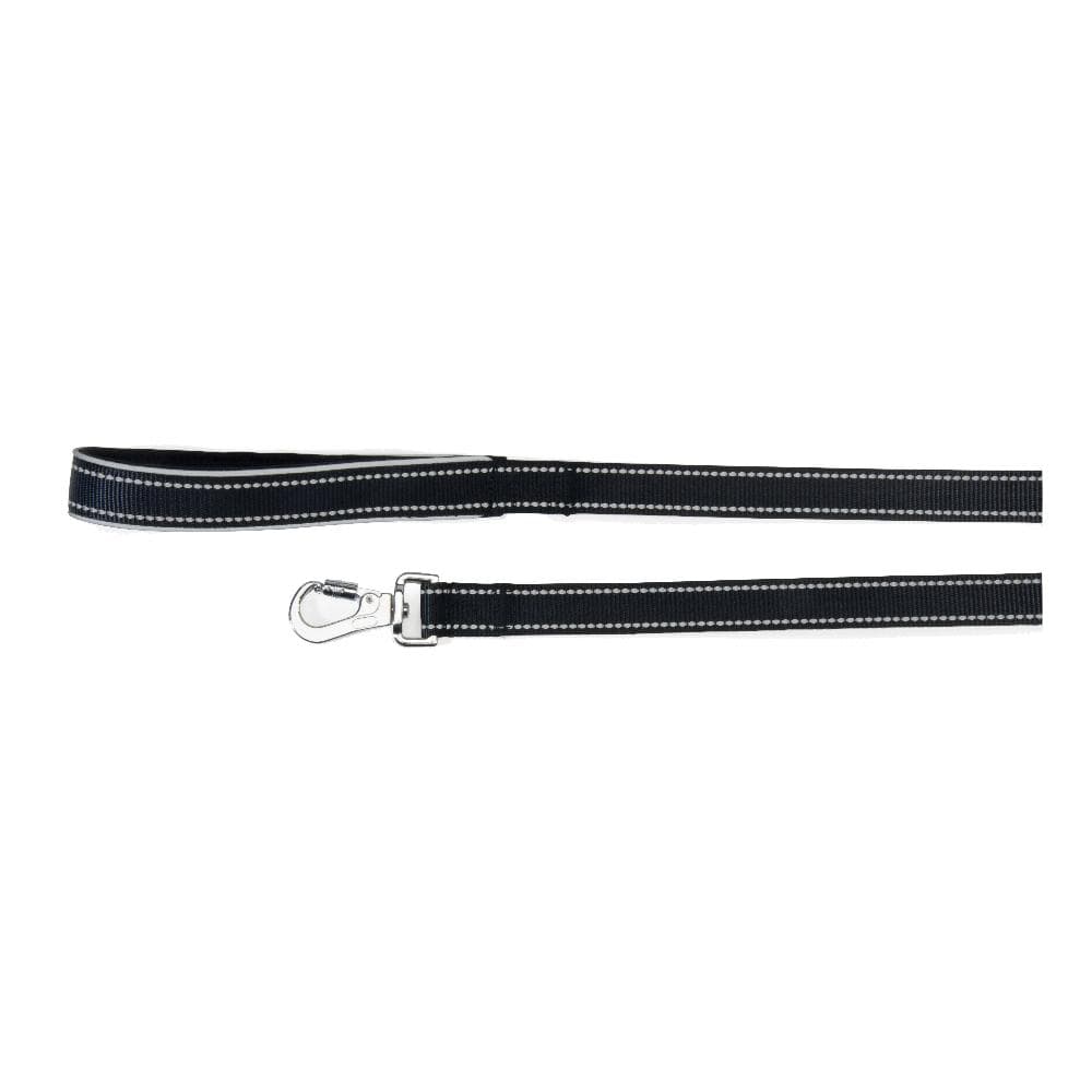 Camon Guinzaglio Reflex Con Maniglia In Neoprene Nero 15 X 1200 Mm