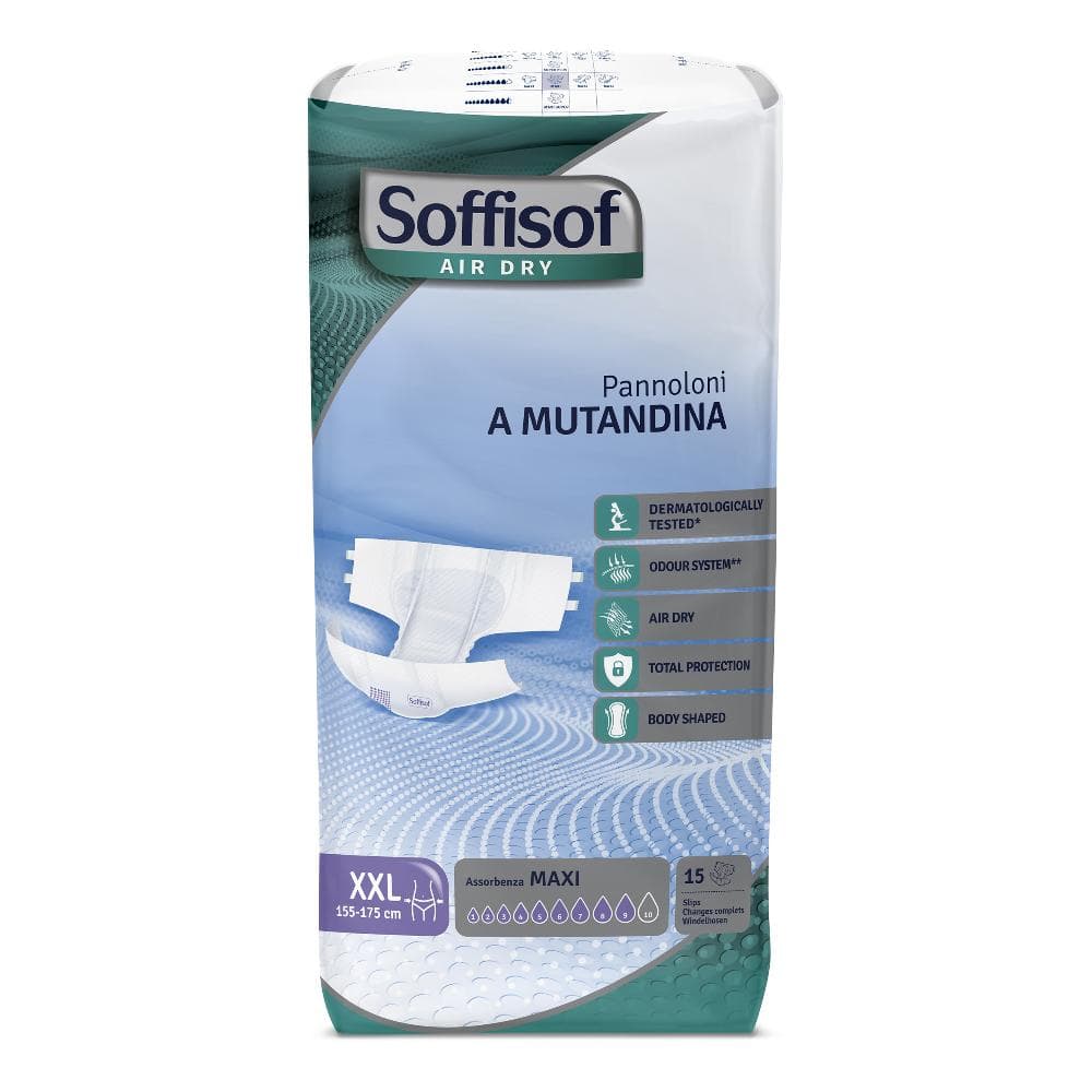 Soffisof air dry pannolone mu m xxl