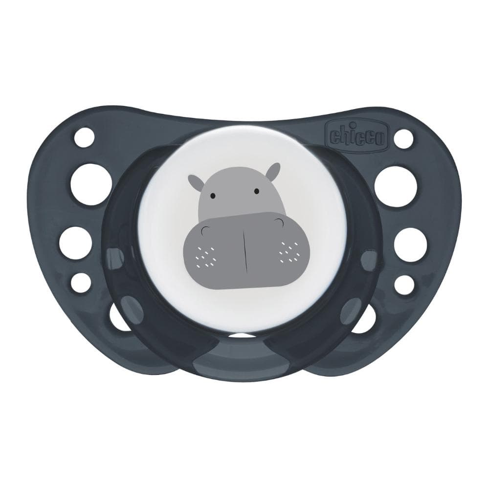 Chicco PhysioForma - Air Lumi Succhietto 16-36M Tettarella in Silicone, 2 Pezzi