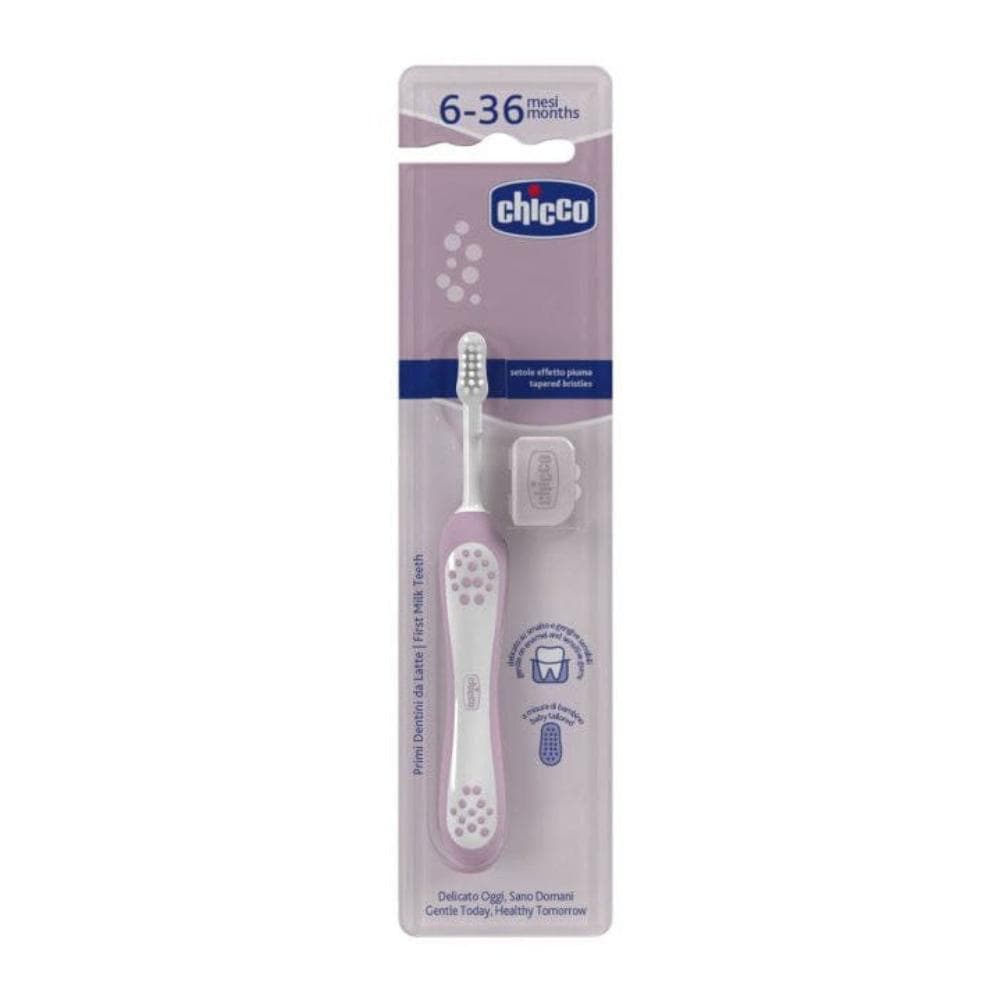 Chicco Spazzolino Primi Denti 6-36 Mesi Lilla