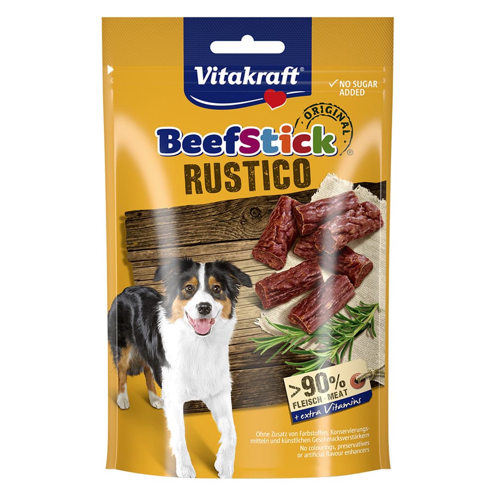 BOCCONCINI PER CANE 'STICK RUSTICO' gusto salame - Modello: gusto salame