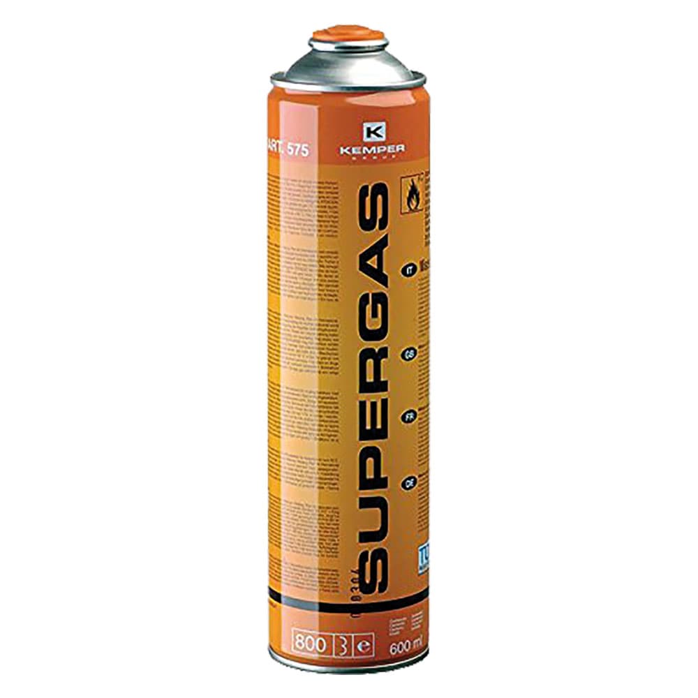 BOMBOLA GAS PER CANNELLO BRUCIA ERBA 'SUPERGAS' ml. 600 - Modello: ml. 600