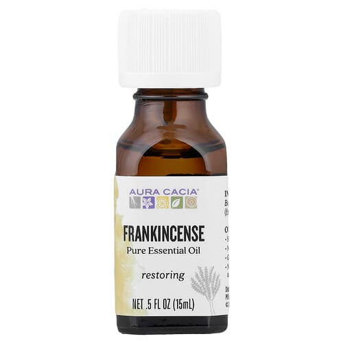 Aura Cacia, Olio essenziale puro, franchincenso, 15 ml