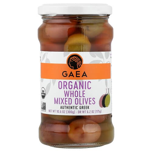 Gaea, Olive intere miste biologiche, 300 g