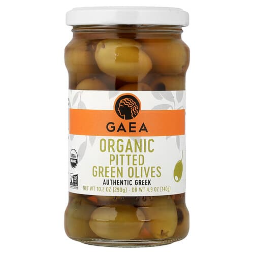 Gaea, Olive verdi denocciolate biologiche, 290 g