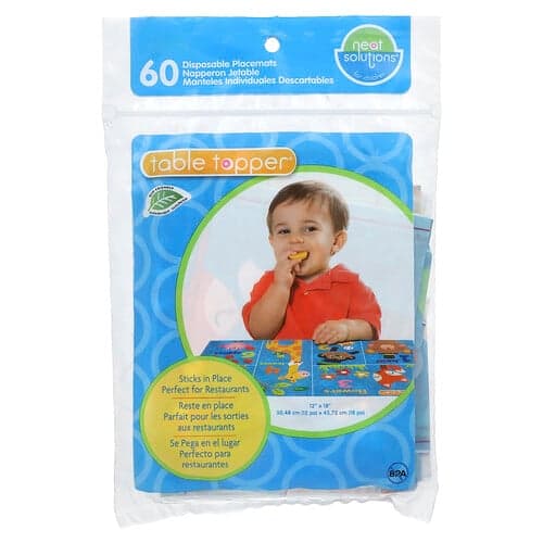 Neat Solutions, Tovaglietta da tavola, tovaglietta usa e getta, 60 pezzi