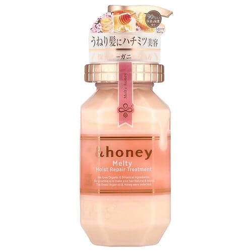 &honey, Melty Moist Repair Treatment, Miele di rosa dolce, 440 ml