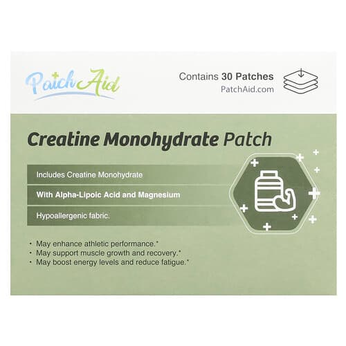 PatchAid, Patch di creatina monoidrato, 30 patch