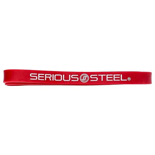 Serious Steel Fitness, Fascia di resistenza da 41 pollici, n. 2 rossa, 1 pezzo