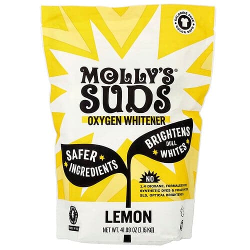 Molly's Suds, Sbiancante all’ossigeno, limone, 1,15 kg