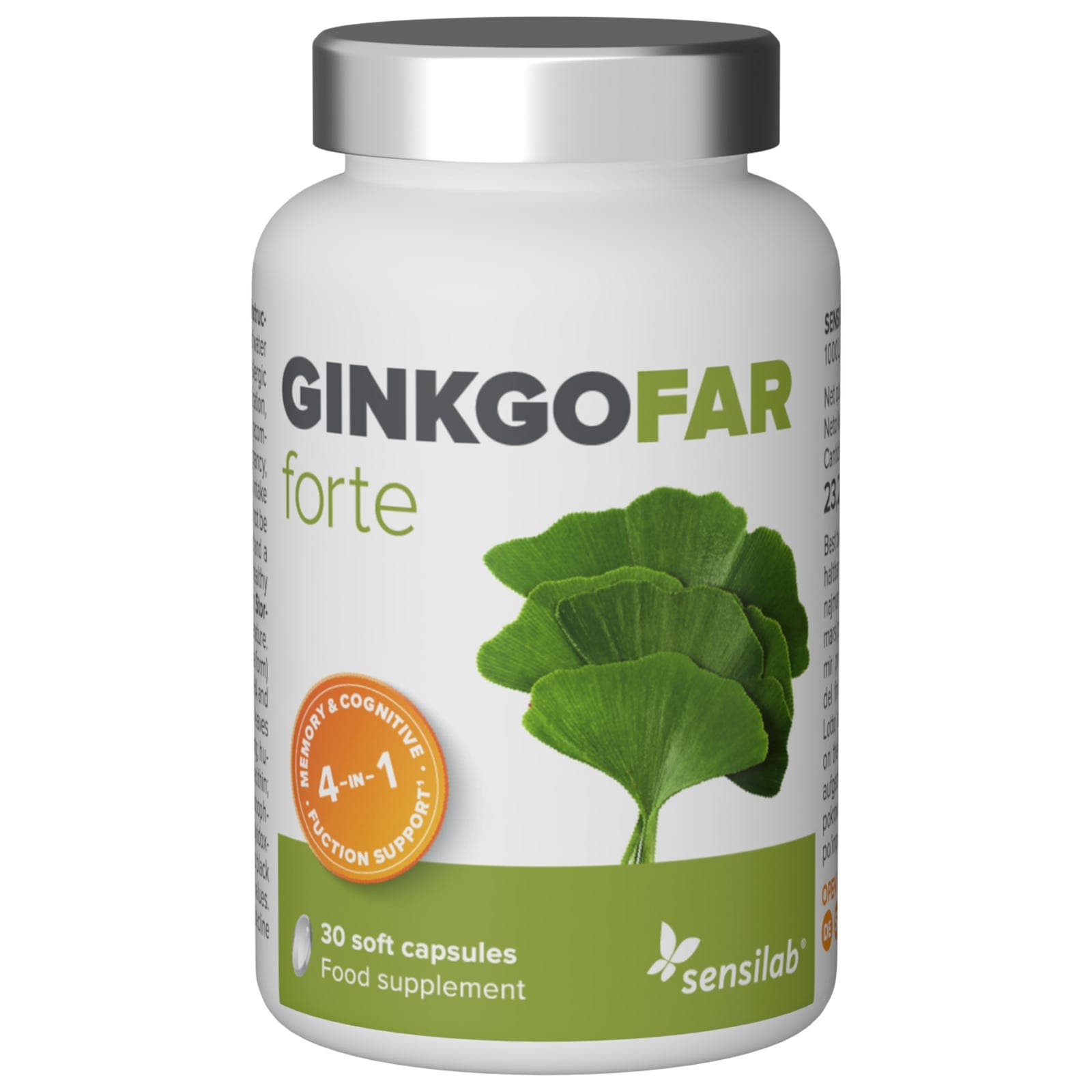 GinkgoFar Forte - Integratore naturale per memoria e concentrazione