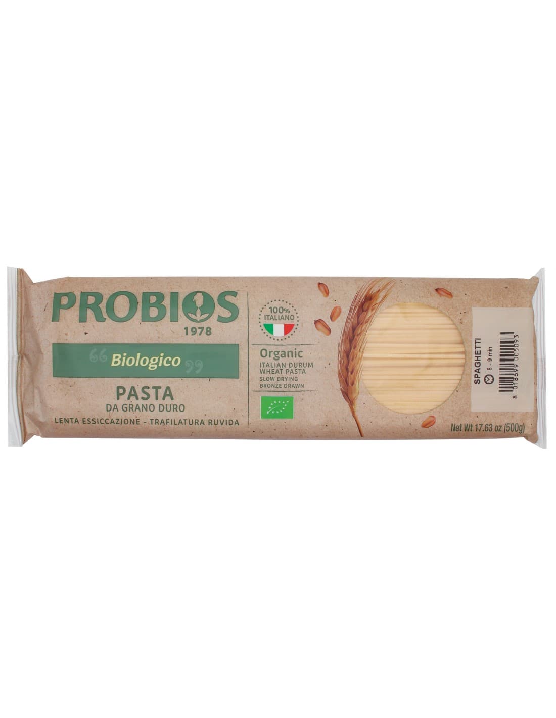 Spaghetti da grano duro italiano