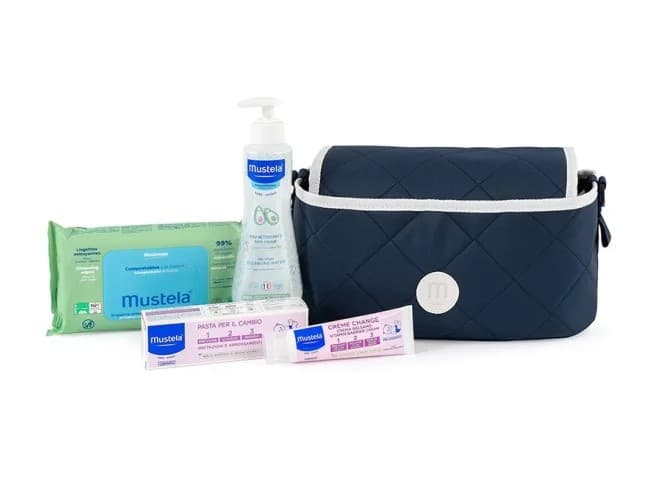 MUSTELA - ORGANIZER PASSEGGINO + SET CAMBIO BAMBINO