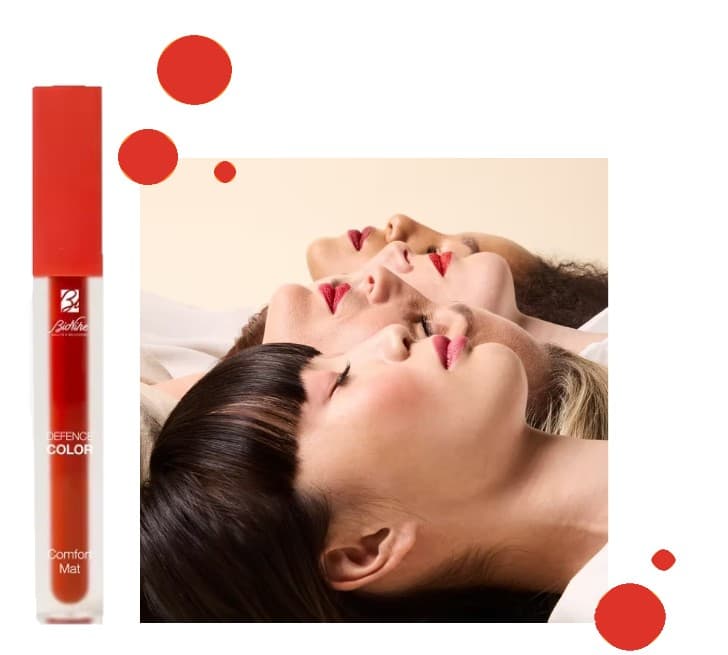 BIONIKE DEFENCE COLOR - COMFORT MATT , ROSSETTO LIQUIDO 706 GERANIUM