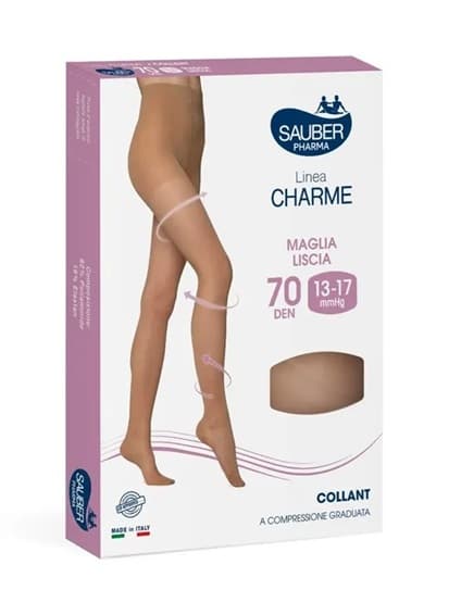 SAUBER Linea Charme 70Den Collant Neutro Taglia 4