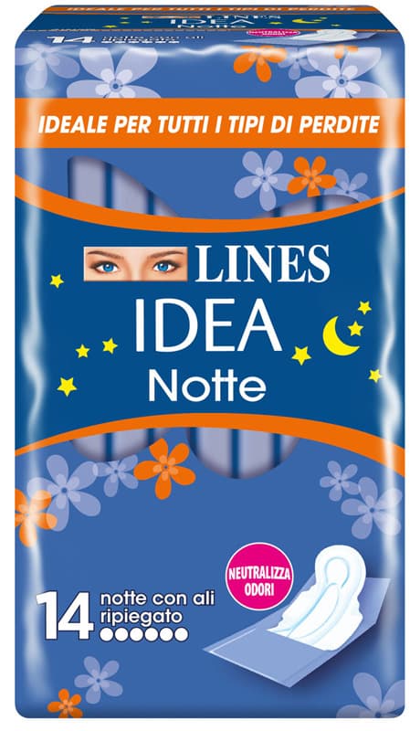 LINES IDEA NOTTE RIPIEGATO 14PZ