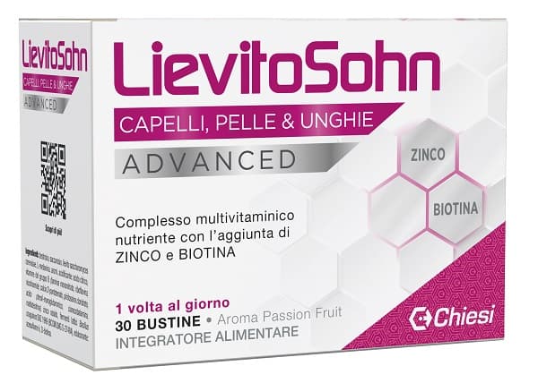 MARCO ANTONETTO SpA Lievitosohn Advanced 30 Bustine Pelle e Capelli -
