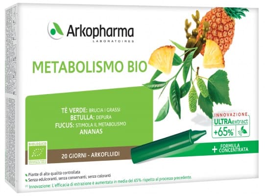 ARKOFARM SRL ARKOFLUIDI METABOLISMO BIO ARKOFARMA DETOX 20 FLACONCINI
