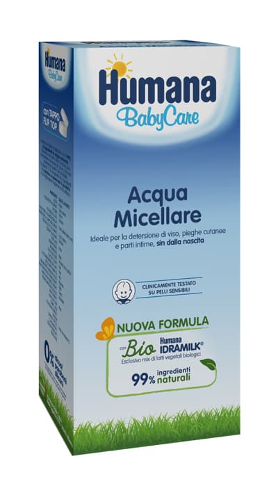 HUMANA ITALIA Spa Humana acqua micellare babycare 300ml