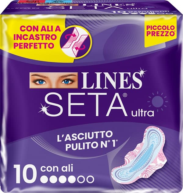 LINES SETA ULTRA - ASSORBENTI ALI
