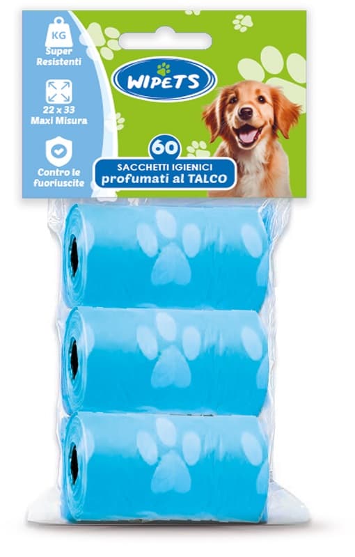 SACCHETTI IGIENICI WIPETS 60PZ